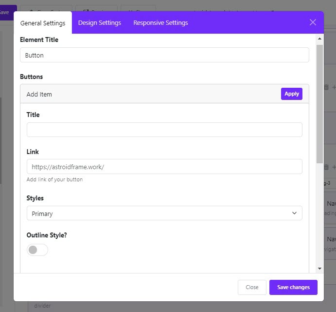 button Widget