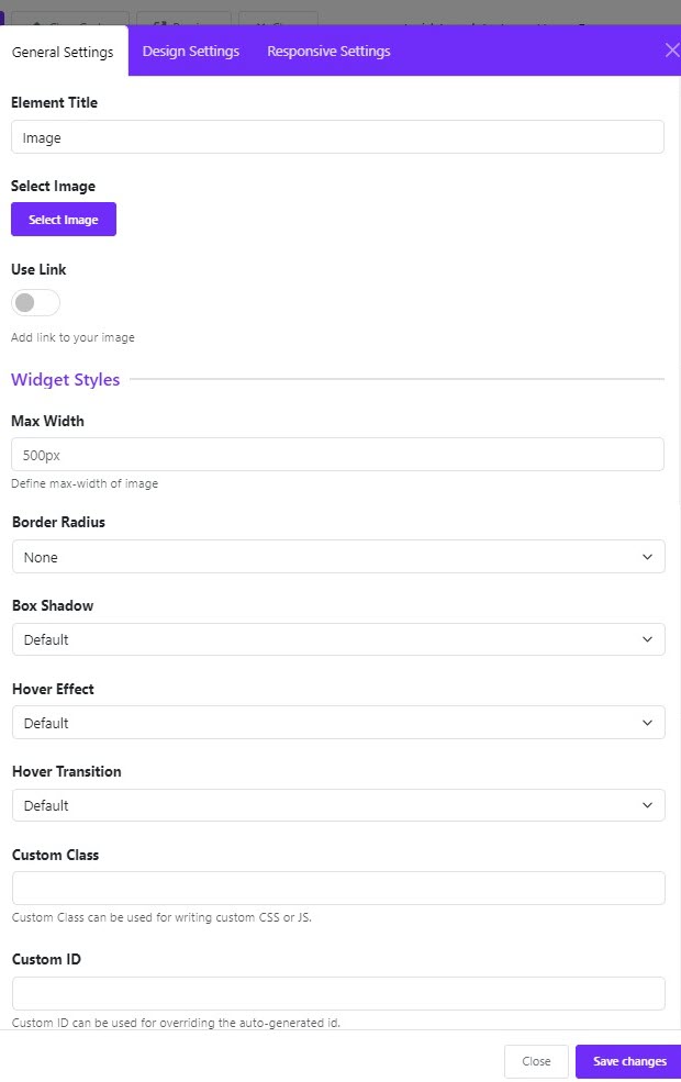 Image Widget