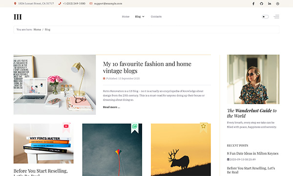 Three Blog